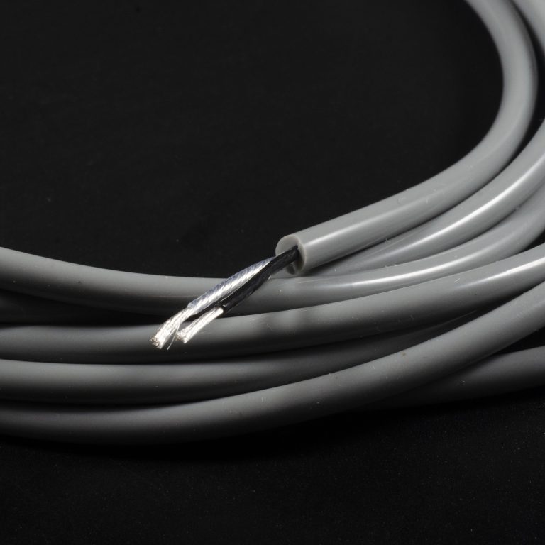 2 wire silicone cable PFA insulation