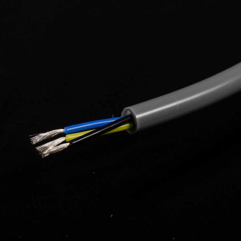 26AWG silicone 3 core flex with PFA insulation