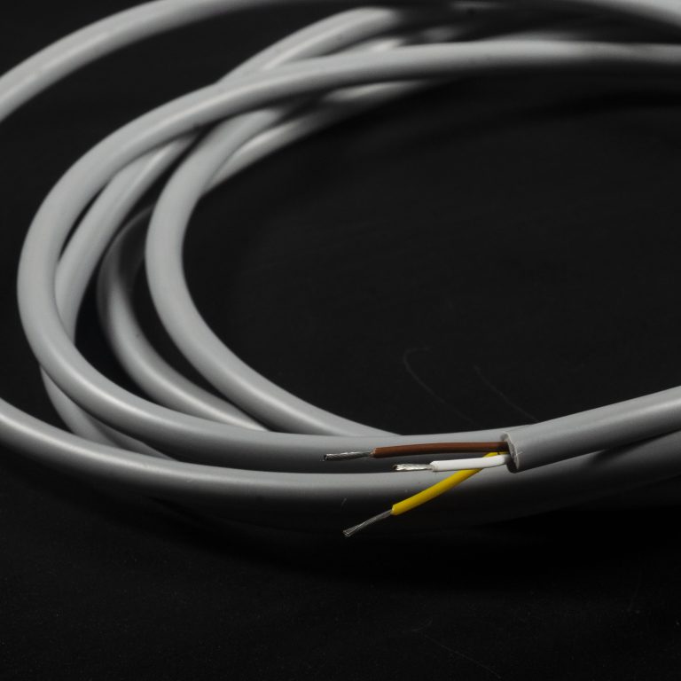 3 core silicone cable with FEP inner insluation